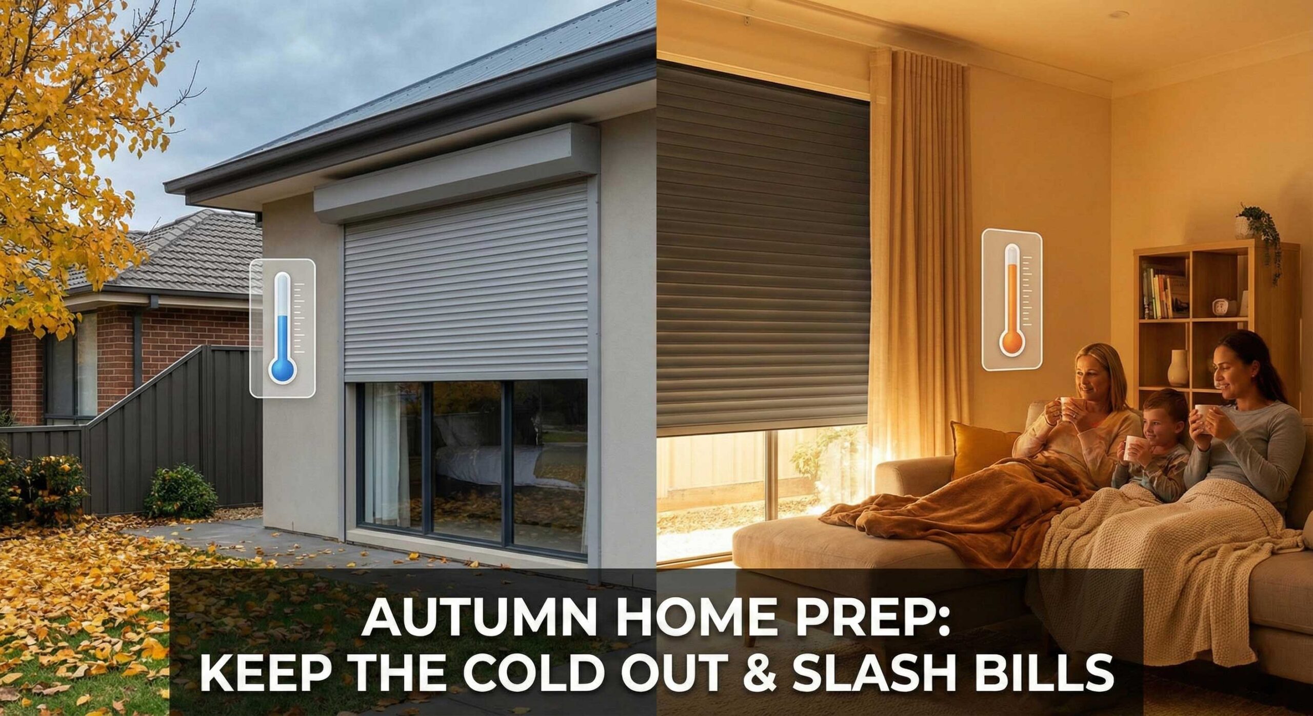 Autumn Home Prep: How to Keep the Cold Out and Slash Your Winter Heating Bills with Roller Shutters